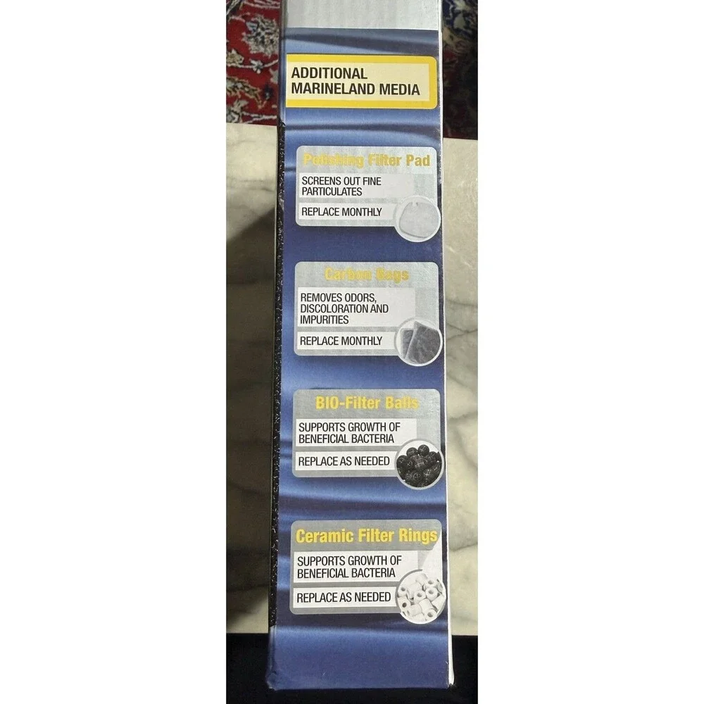 NEW Marineland Filter Foam - Fits C-360 Canister Filter (2 Per Pack) NEW